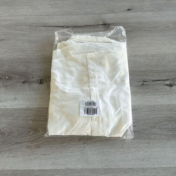 Old Navy Button-Down Utility Shirt Sea Salt XSP NWT‎ IN PACKAGE - Picture 7 of 8